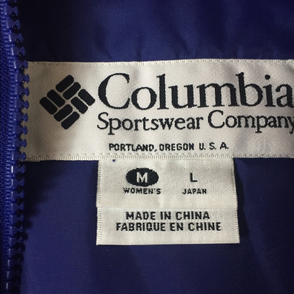 NWOT Columbia | Two toned blue Winter Jacket. - Picture 4 of 7